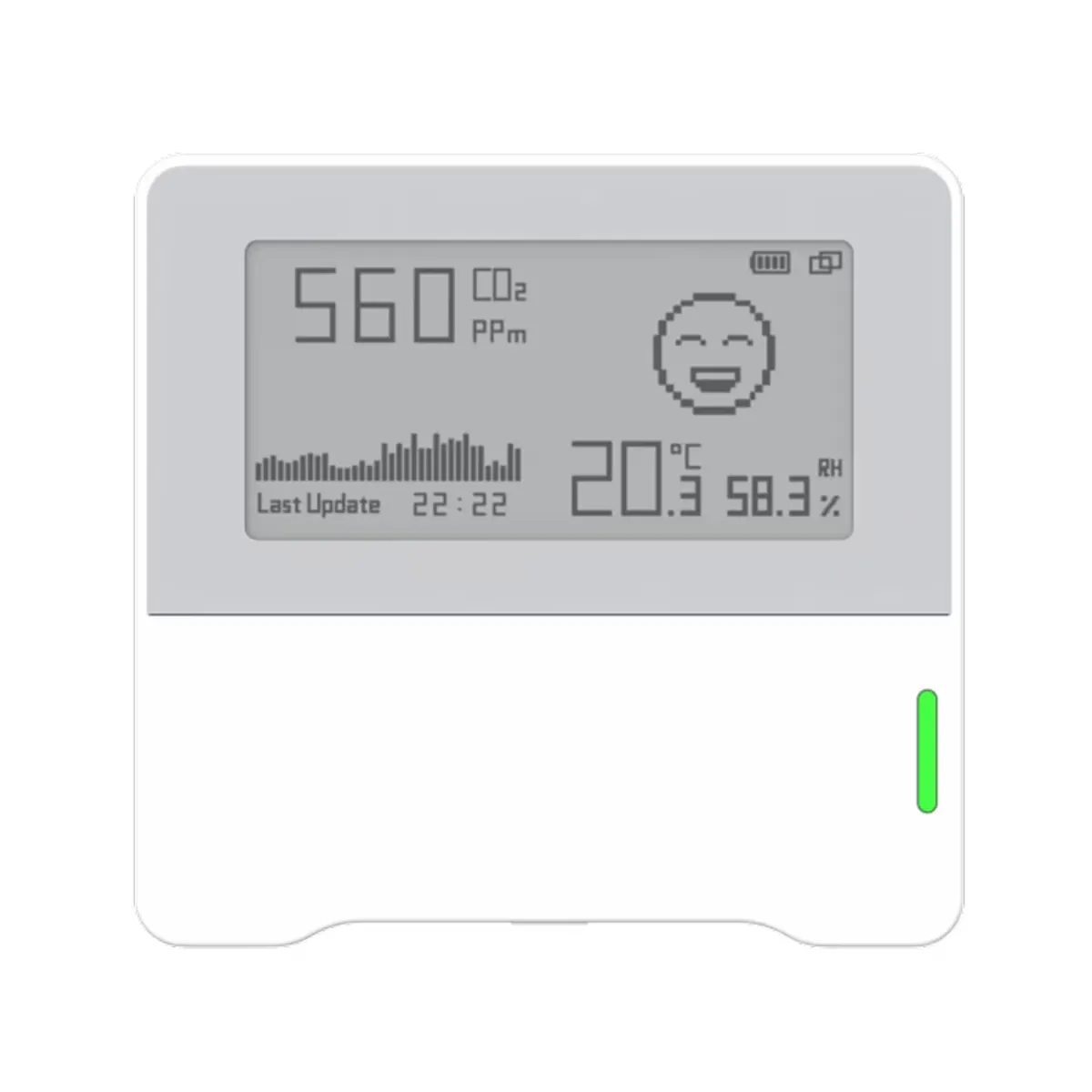 ER10Q - LoRaWAN® senzor kvality ovzduší (3v1)