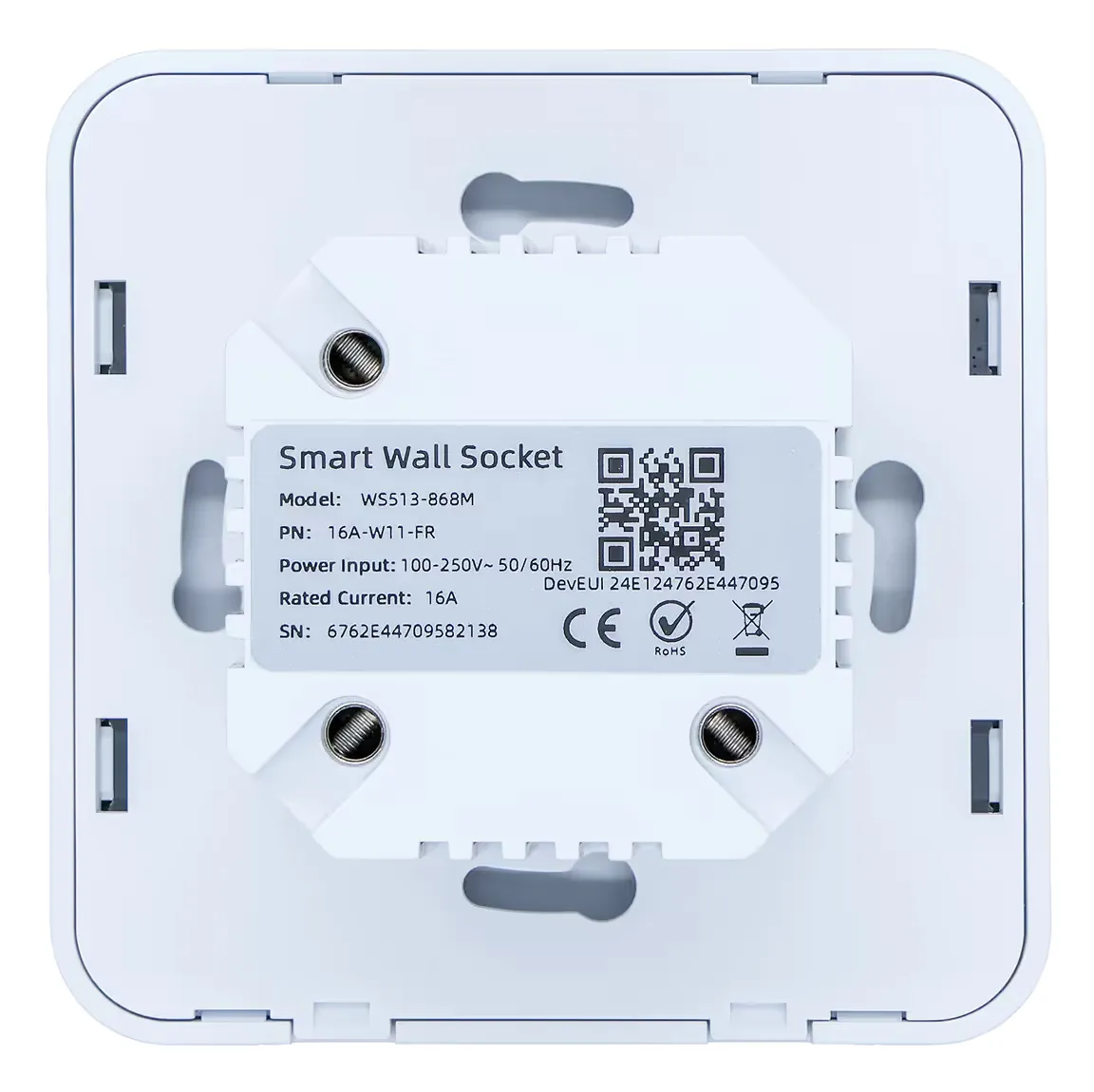 ER10W - LoRaWAN® chytrá vestavěná zásuvka – pohled 2