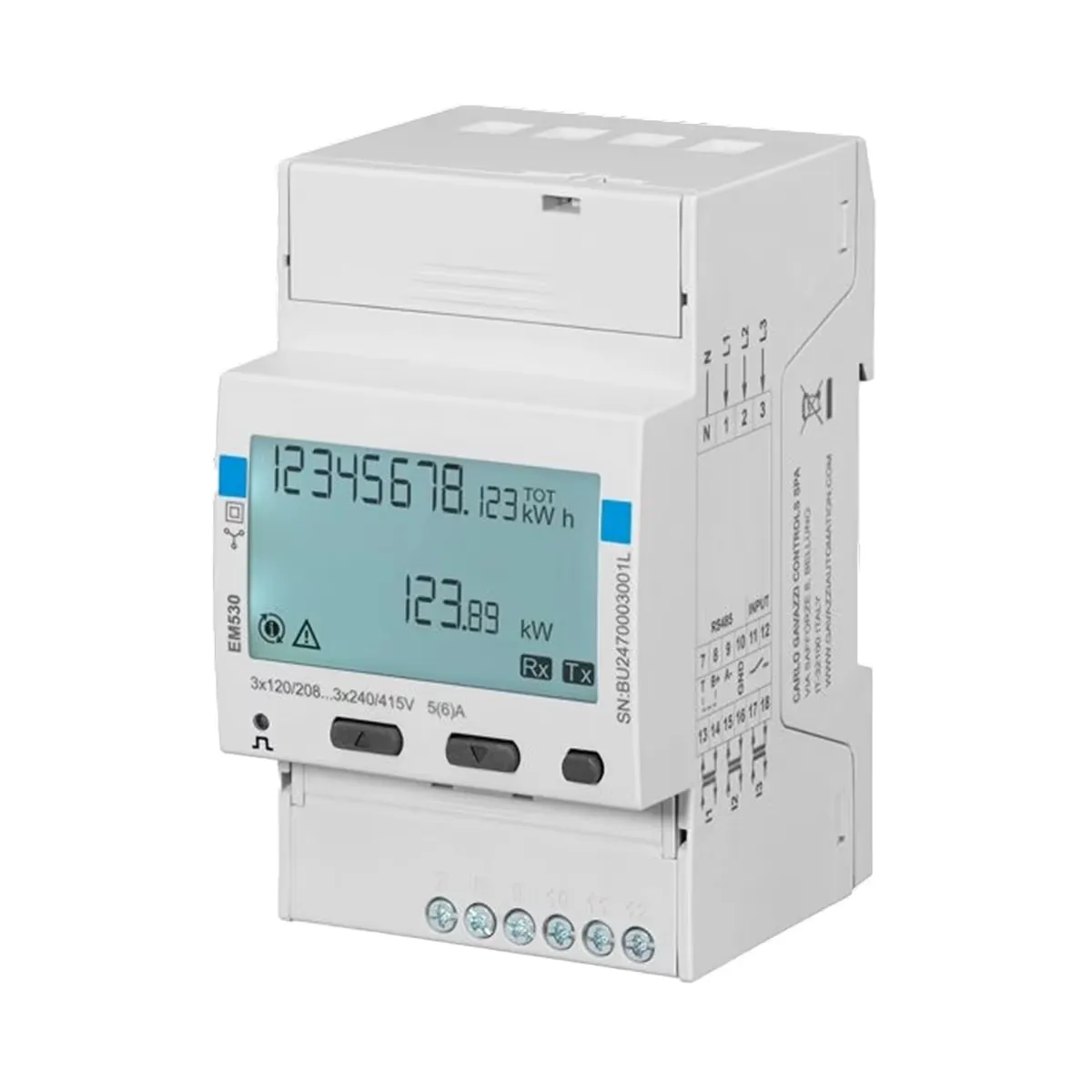 ER12M - ENEROOO Modbus elektroměr