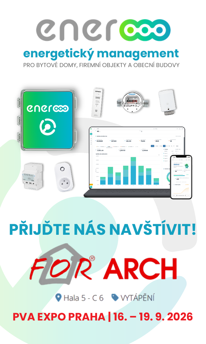 Přijďte nás navštívit na veletrhu FOR ARCH, PVA EXPO Praha, 16.–19. 9. 2026, hala 5, stánek C 6